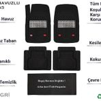 Beka Hyundai Getz HB 2006 4D Havuzlu Yeni Nesil Universal Krom Gri Paspas