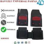 Beka Kırmızı Seat Leon 2020 4D Havuzlu Universal Paspas
