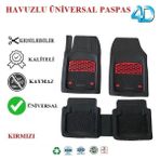 Beka Kırmızı Seat Leon STW 2016 4D Havuzlu Universal Paspas