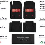 Beka Kırmızı Volvo S80 2001 4D Havuzlu Yeni Nesil Universal Paspas