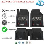 Beka Nissan Juke 2018 4D Universal Krom Gri Havuzlu Paspas
