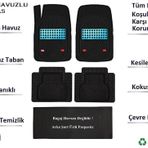 Beka Renault Clio 3 HB Kancalı Model 2011 4D Havuzlu Yeni Nesil Universal Mavi Paspas