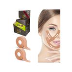 BekLife Kinesiology 2, 5cm X 5mt 2 Adet Tape Yüz Yogası Yüz Bölgesi Için Therapy Cotton Kinesio Face Tape