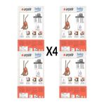 Beko 4 Paket 20 Adet Arçelik S 6255 C Süpürge Modeli Toz Torbası Tt635