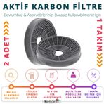 Beko ADV 9920 EI Davlumbaz Karbon Filtresi