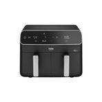 Beko Airfryer Xxxl 8.5 Lt 2400 W 9 Programlı Dijital Ekran Yağsız Sıcak Hava Fritözü Çıkarılabilir Hazne, Siyah