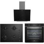 Beko Ankastre Set (buharlı pişirme desteği) - Siyah