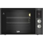 Beko Antrasit Renkli BMF 30 QBA AF Mini Fırın Kompakt Tasarım ve Çok Fonksiyonlu Kullanım