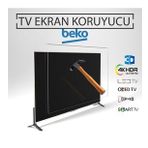 Beko B55L8840 Uyumlu Tv Ekran Koruyucu 3 mm Ekran Koruma Paneli