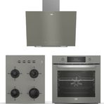 Beko BDE 6040 G - BFC 330 G - BOCD T 6510 EG Gri 3'lü Ankastre Set