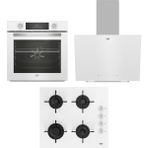Beko BFC330 B - BDE 6041 B - BOCD T T 6011 EB Beyaz 3'lü Ankastre Set