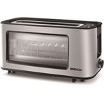 Beko BKK 2192 1100 W 7 Programlı 1 Dilim Hazneli Ekmek Kızartma Makinesi Inox