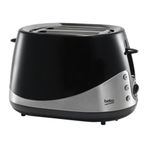 Beko BKK 3070 EK 800 W 2 Dilim Hazneli Ekmek Kızartma Makinesi Inox/Siyah