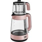 Beko BKK5964R Floral Çay Makinesi 2 L Cam Gövde Rose Renk Otomatik Kapanma Özelliği - Rose Gold