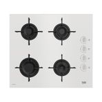 Beko Bocd T 6011 Ehb Beyaz 60 cm Cam Ankastre Ocak