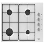 Beko BOMD D 6110 EB Beyaz Metal Tablalı Ankastre Ocak