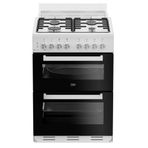 Beko FD 410 Çift Bölmeli Beyaz Ocaklı Fırın