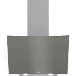 Beko Gri Eğimli Duvar Tipi Davlumbaz 60 CM Yüksek Emiş Gücü ile Sessiz Çalışma Özelliği