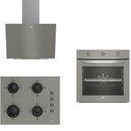 Beko Grion BFC 321 G - BOCD T 6510 EG - BDE 6040 G 3'lü Siyah Ankastre Set