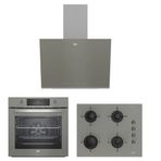 Beko Manhattan BDE 6062 G-BFC 430 G-BOCD T 6510 EG Gri 3'lü Ankastre Set