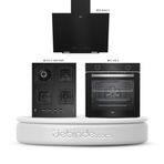 Beko Master BDE 6040 S - BFC 430 S - BOCD K 6510 EWS Siyah 3'lü Ankastre Set