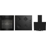 Beko Siyah Avantajlı Ankastre Cam Set ( Bfc 211 Sr + Bocd T 6010 Esr + Bde 6030 Sr)