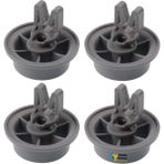 Beko Uyumlu DFN5631S Bulaşık Makinesi Sepet Tekerleği Alt Teker 4 Adet - Adet-Set