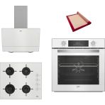 Beko White Star 3 Lü Ankastre Set ( Bfc 330 B - Bocd T 6011 Eb - Bde 6050 Hb) - Pişirme Matı İle Birlikte