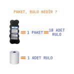 Beko Yazarkasa Rulosu ( 10 Paket - 100 Adet)