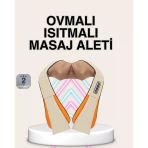 Bel Omuz Boyun Masaj Aleti Ovmalı Isıtmalı Kas Yorgunluğu Giderici