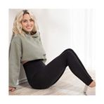 Bel Toparlayıcı Korse Tayt - Siyah - XL