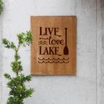 Belamour Live Love Lake Wave Alfabesi Ahşap, Tuval, Duvar, Zemin, Kumaş ve Mobilya Üzerine Boyama için Büyük Harf Şablon, Ahşap Tabelalar, Kendin Yap Ev Dekoru, Yeniden Kullanılabilir Plastik Şablon (30,48 cm x 30,48 cm)
