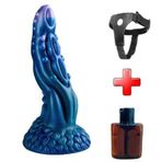 Belden Bağlamalı 21,6 cm Gerçekçi Kalın Dildo Penis - Monster47 BDM1629B