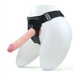 Belden Bağlamalı Vibratörler Yapay Penisler ve Dildolar 22 cm Kalın Dildo Bele Takılabilir Kemerli Gerçekçi Penis Vantuzlu Erkek Strapon Takma Erkek Vibrator Kadın için Giyilebilir Vibratör Modelleri
