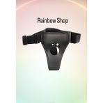 Belden Bağlanmalı Penis Kemeri Siyah Renk Cinsel Oyuncak Erotik Shop - (Overwashed)Black-Checker