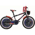 Belderia Laser 1 Vites 20 Jant V-Fren Siyah Kırmızı Unisex Çocuk Bisikleti