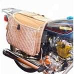 Belderia Motosiklet Halı Heybe Motor Heybesi Heybe