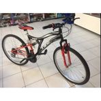 Belderia Tec Master 24 Jant Çift Amortisörlü 21 Vites Dağ Bisikleti 48 Cm Gümüş