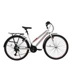 Belderia Vision Elegance 26" Jant Sypo Index 21 Vites V-Fren Beyaz Pembe Şehir Bisikleti