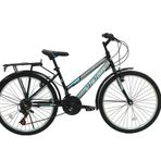 Belderia Vision Elegance 26" Jant Sypo Index 21 Vites V-Fren Siyah Turkuaz Şehir Bisikleti