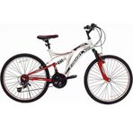 Belderia Vision Kings 24" Jant Microshift 21 Vites V-Fren Siyah Kırmızı Dağ Bisikleti