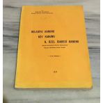 Belediye Kanunu Köy Kanunu İl Özel İdaresi Kanunu İdarei Umumiyei Vilayat Kanununun Hususi İdarelere İlişkin Kısmı 2.Baskı (Sahafiye Kitap)