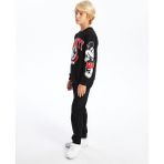 Beli Ayarlanabilir Lastikli Erkek Çocuk Jean Pantolon (W5) - -- - Black - 13 - 14 Yaş