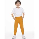Beli Lastikli Erkek Bebek Jogger Eşofman Altı 50707 - 4 Yaş - Hardal