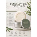 Believe Your Aura Dengeleyici Yatıştırıcı Katı Şampuan - %100 Doğal Hassas ve Yağlı Saçlar İçin Çay Ağacı Yağı E-Vitamini Aloe Vera - 100 gr