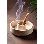 Believe Your Aura Handmade Tütsülük Seti - Palo Santo Dekoratif Aromaterapi Beyaz Tütsülük ve Palo Santo Tütsü 25 gr