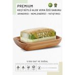 Believe Your Aura Keçi Sütlü Aloe Vera Sabunu - %100 Doğal Kabak Lifli Arındırıcı Yatıştırıcı Nemlendirici - 120 gr
