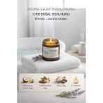 Believe Your Aura Lavanta Kokulu Masaj Mumu - %100 Saf ve Doğal Hindistan Cevizi ve Shea Yağı Spa Masaj Mumu - 100 cc