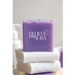 Believe Your Aura Lavanta Sabunu - El Yapımı %100 Doğal Lavanta Yağı Sabunu - 120 gr