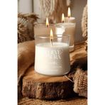 Believe Your Aura Vanilya Kokulu Mum - %100 Doğal Soya Mumu Aromaterapi ve Dekoratif Kokulu Bardak Mum - 320 cc